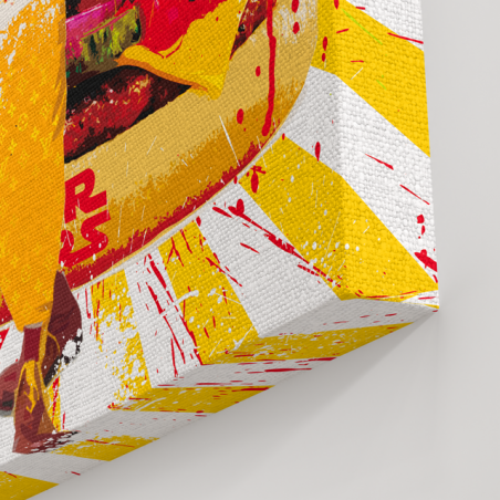 Tableau Burger Starwars - Tableau PopArt