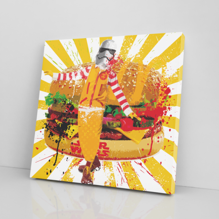 Tableau Burger Starwars - Tableau PopArt