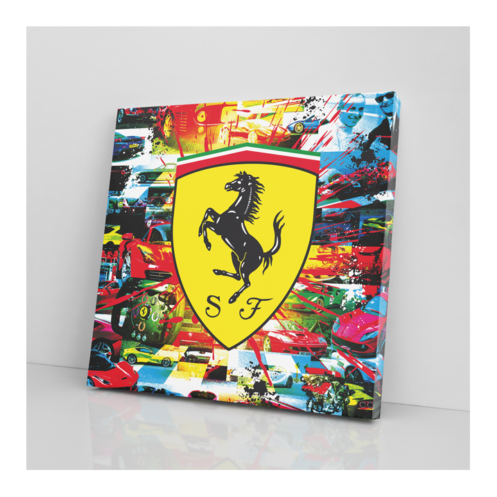 Tableau Sport Ferrari - Tableau PopArt Tableau Sport Ferrari - Tableau PopArt