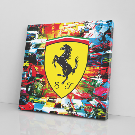 Tableau Sport Ferrari - Tableau PopArt Tableau Sport Ferrari - Tableau PopArt