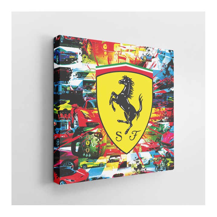 Tableau Sport Ferrari - Tableau PopArt