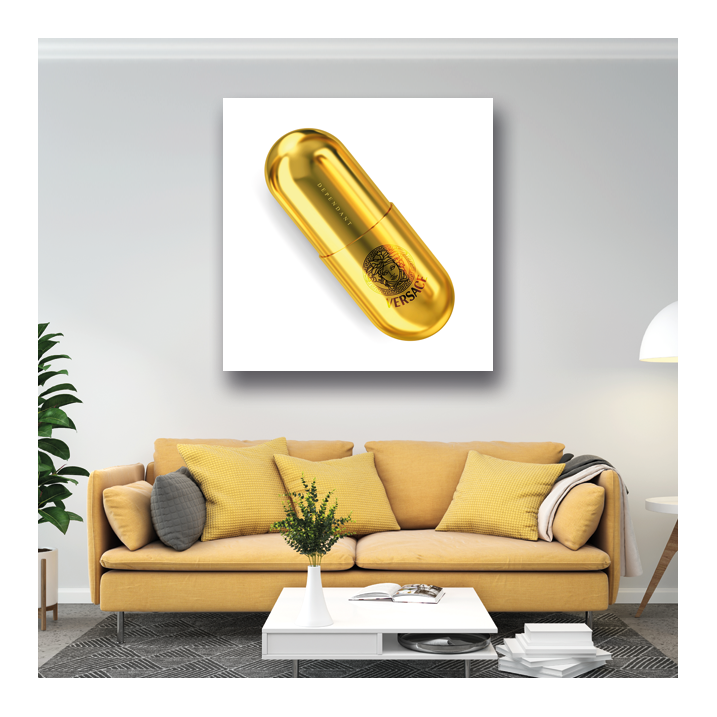 Tableau capsule or Versace - Tableau PopArt