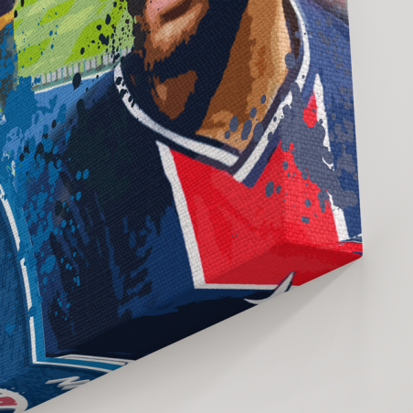 Tableau PSG Neymar - Tableau PopArt
