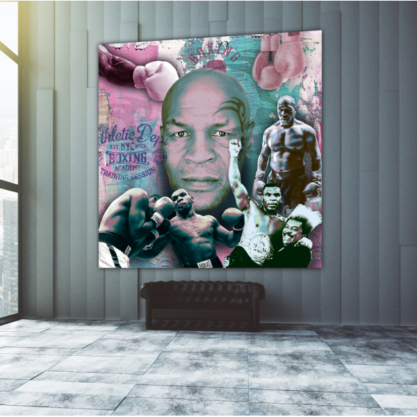 Tableau Boxe Mike Tyson - Tableau PopArt 2