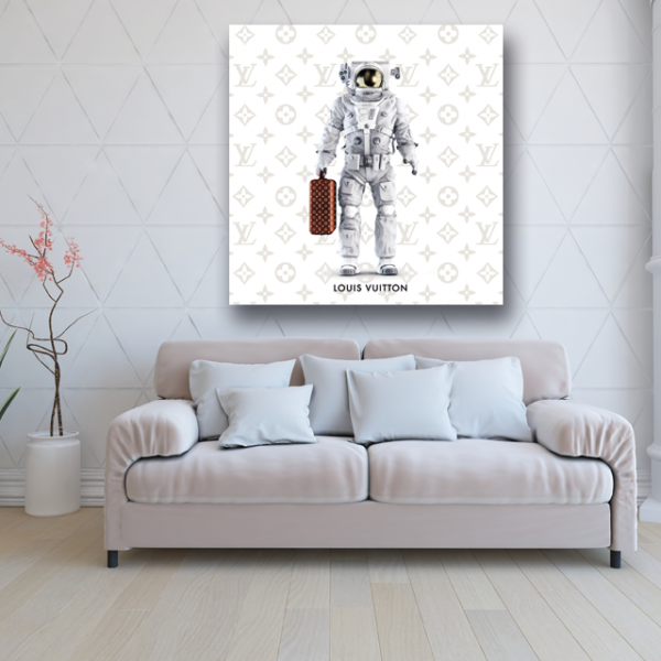 Tableau Cosmonaute Vuitton - Tableau PopArt 2