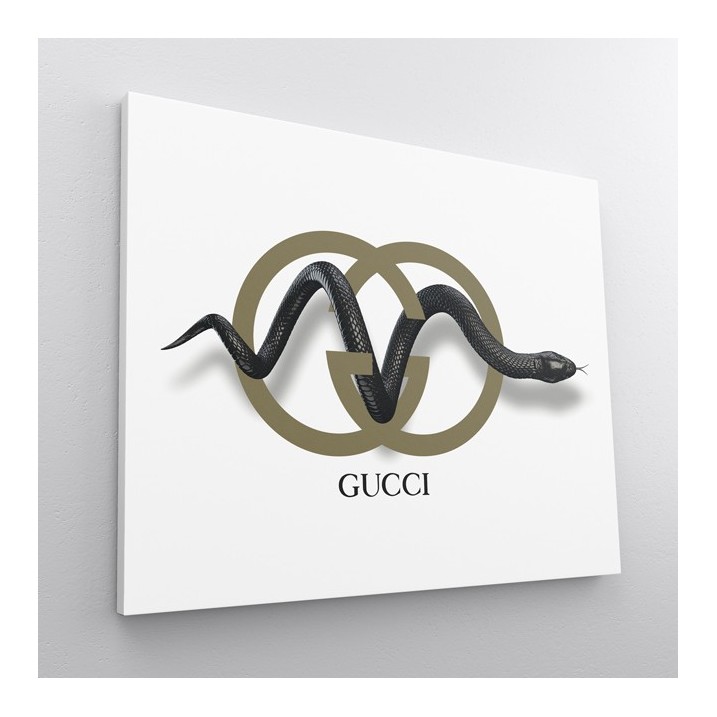 Tableau Serpent Gucci - Tableau PopArt