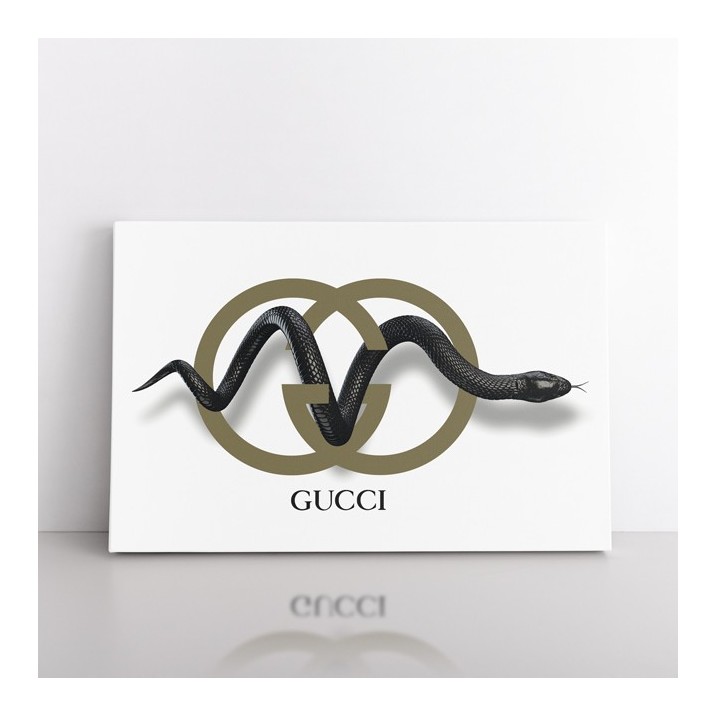 Tableau Serpent Gucci - Tableau PopArt
