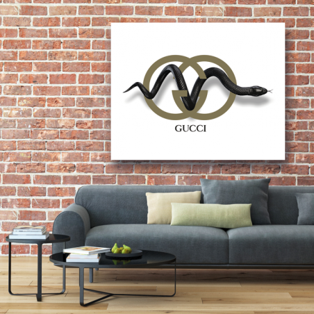 Tableau Serpent Gucci - Tableau PopArt