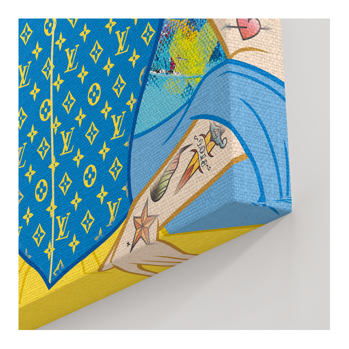 Tableau Blanche-Neige Malabar - Tableau PopArt Tableau Blanche-Neige Malabar - Tableau PopArt