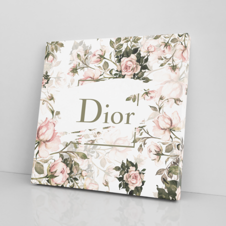 Tableau Dior roses - Tableau PopArt