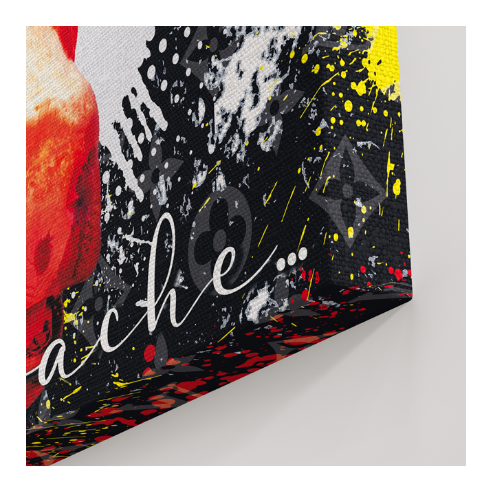 Tableau Supreme vache - Tableau PopArt