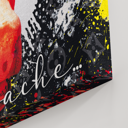 Tableau Supreme vache - Tableau PopArt