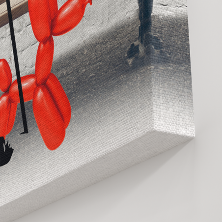 Tableau Charlie Chaplin Graffiti - Tableau PopArt