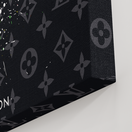 Tableau Louis Vuitton pop art gris | Tableau-toile™