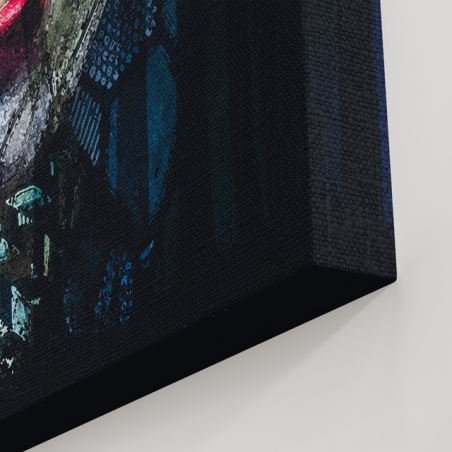 Une création originale Pop Art avec tableau Amex Joker Une création originale Pop Art avec tableau Amex Joker