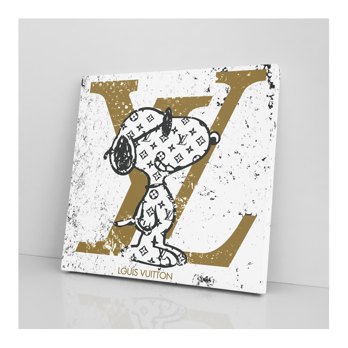 Tableau Pop Art Vuitton Snoopy Tableau Pop Art Vuitton Snoopy