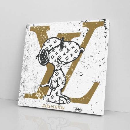 Tableau Pop Art Vuitton Snoopy Tableau Pop Art Vuitton Snoopy