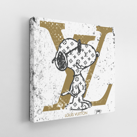 Tableau Pop Art Vuitton Snoopy Tableau Pop Art Vuitton Snoopy