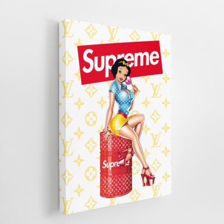 Tableau Pop Art Blanche-Neige Supreme