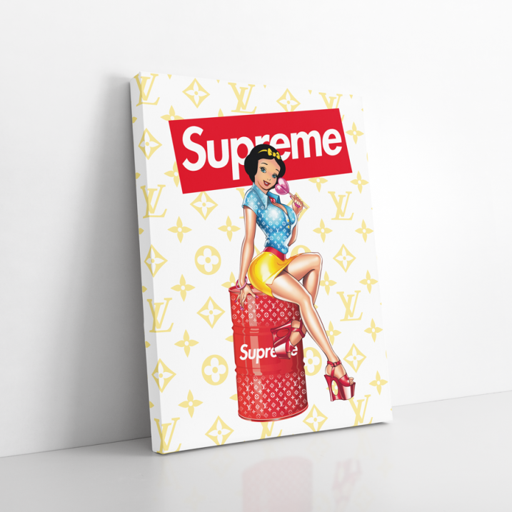 Tableau Pop Art Blanche-Neige Supreme