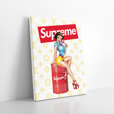 Tableau Pop Art Blanche-Neige Supreme