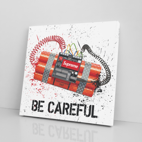 Tableau Pop Art Bombe Supreme