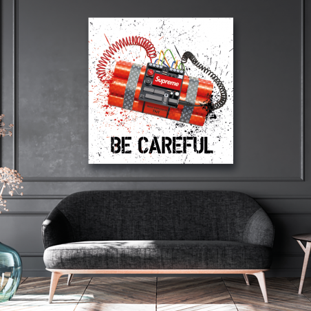 Tableau Pop Art Bombe Supreme