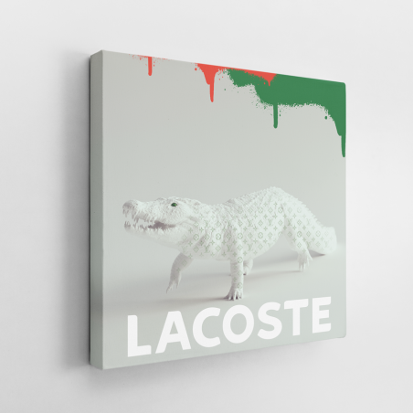 Tableau Pop Art Lacoste Vuitton Tableau Pop Art Lacoste Vuitton