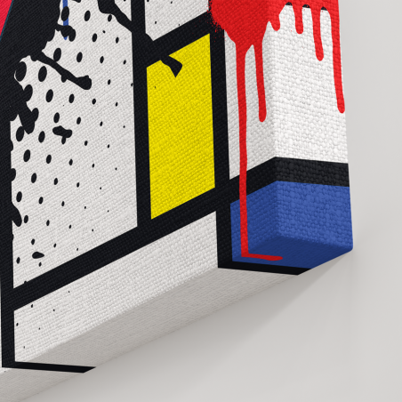 Tableau Pop Art  Simpson Skate Supreme