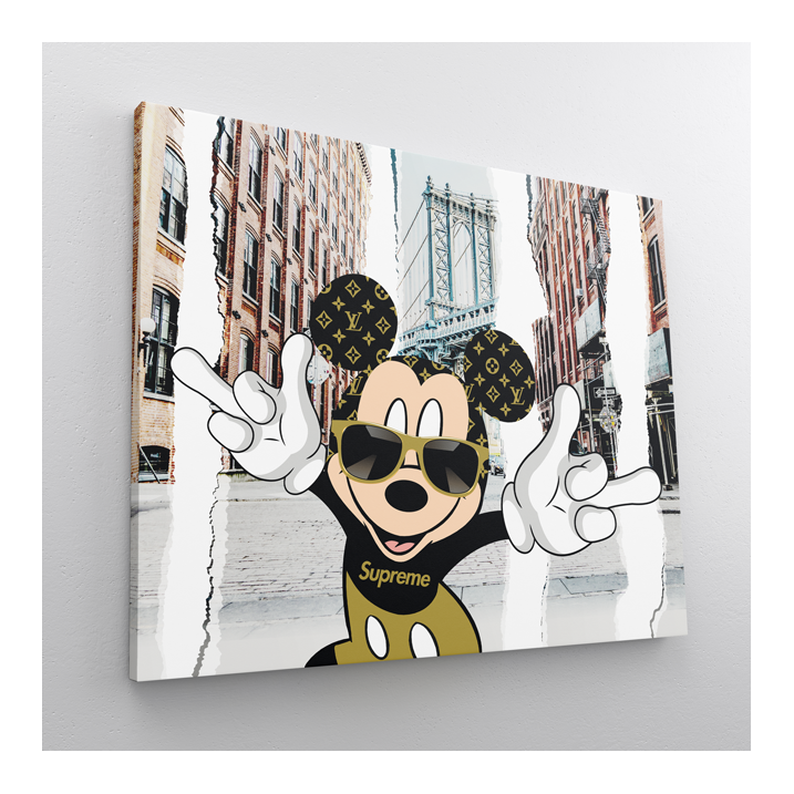Tableau Pop Art Mickey New-York