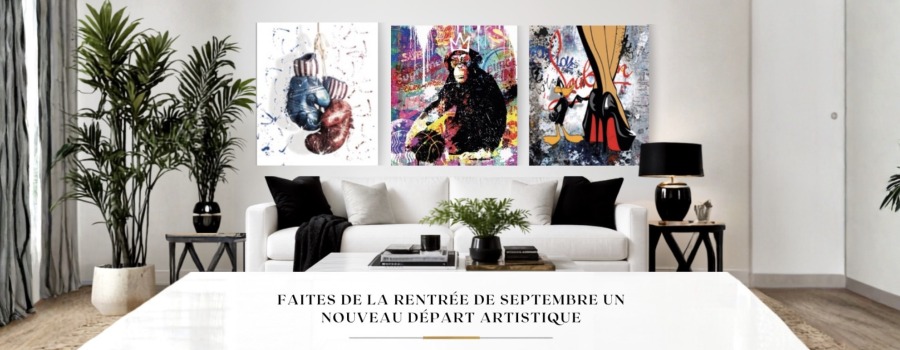 Tableau Pop Art : Décorez Votre Intérieur à la Rentrée